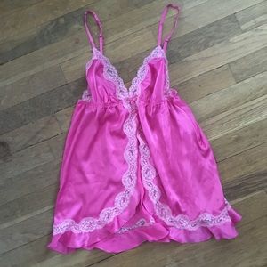 Victoria’s Secret Pink Lace Babydoll Lingerie